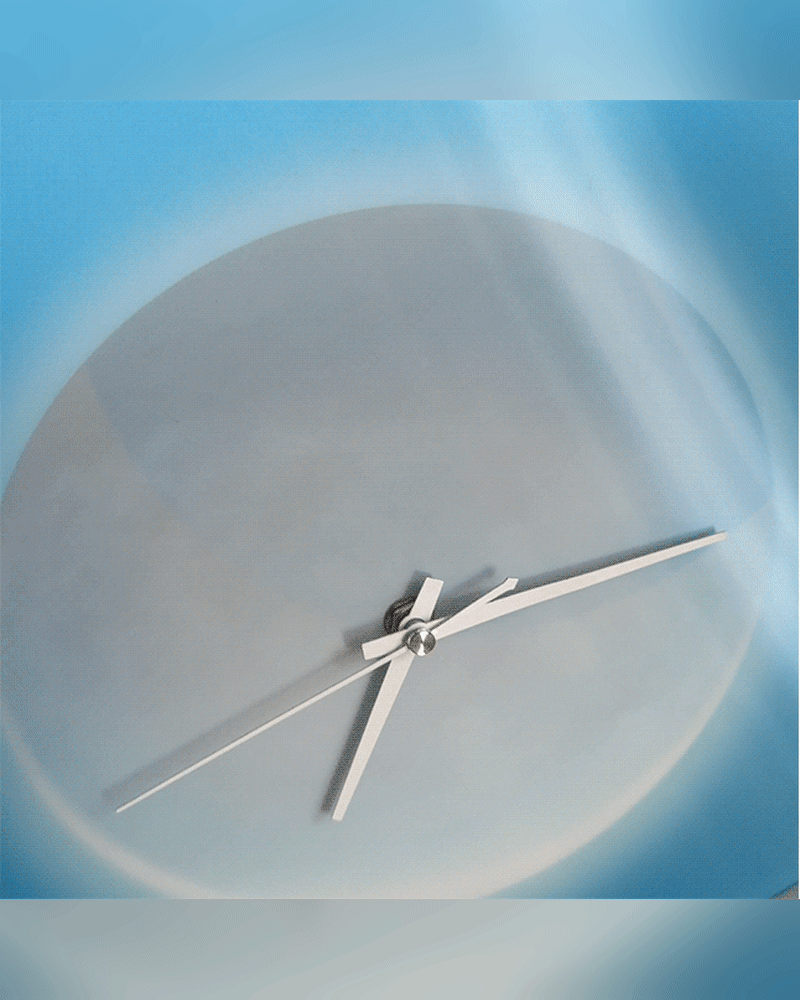 Luna Phase Art Clock