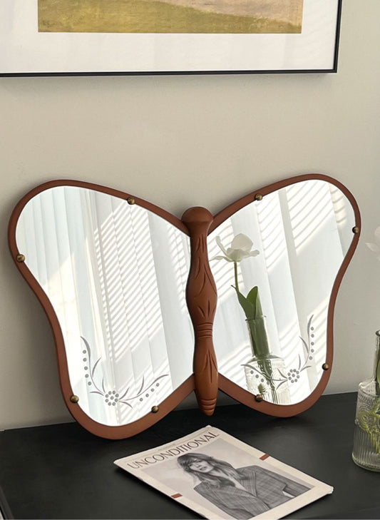 Vintage Butterfly Mirror