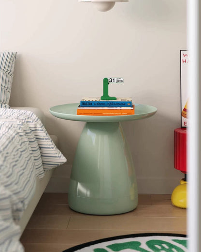 Round Plastic Side Table Coffee Table