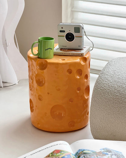 Cheese Side Table Creative Stool