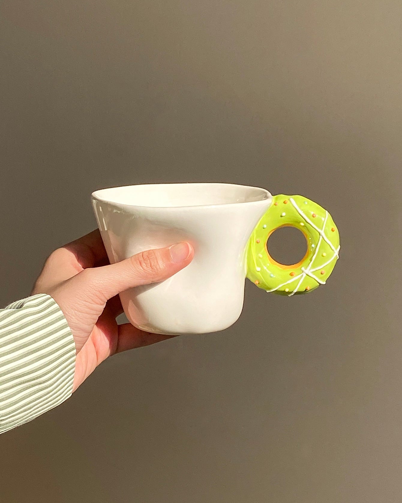 Donut Handle Mug