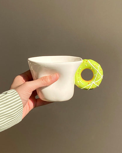 Donut Handle Mug