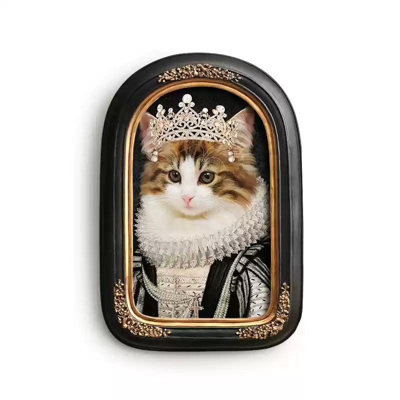 Regal Cat Portrait Wall Art