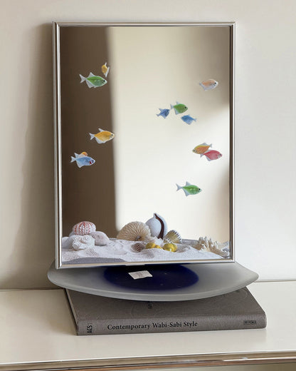 Ocean Fish Mirror Wall Art