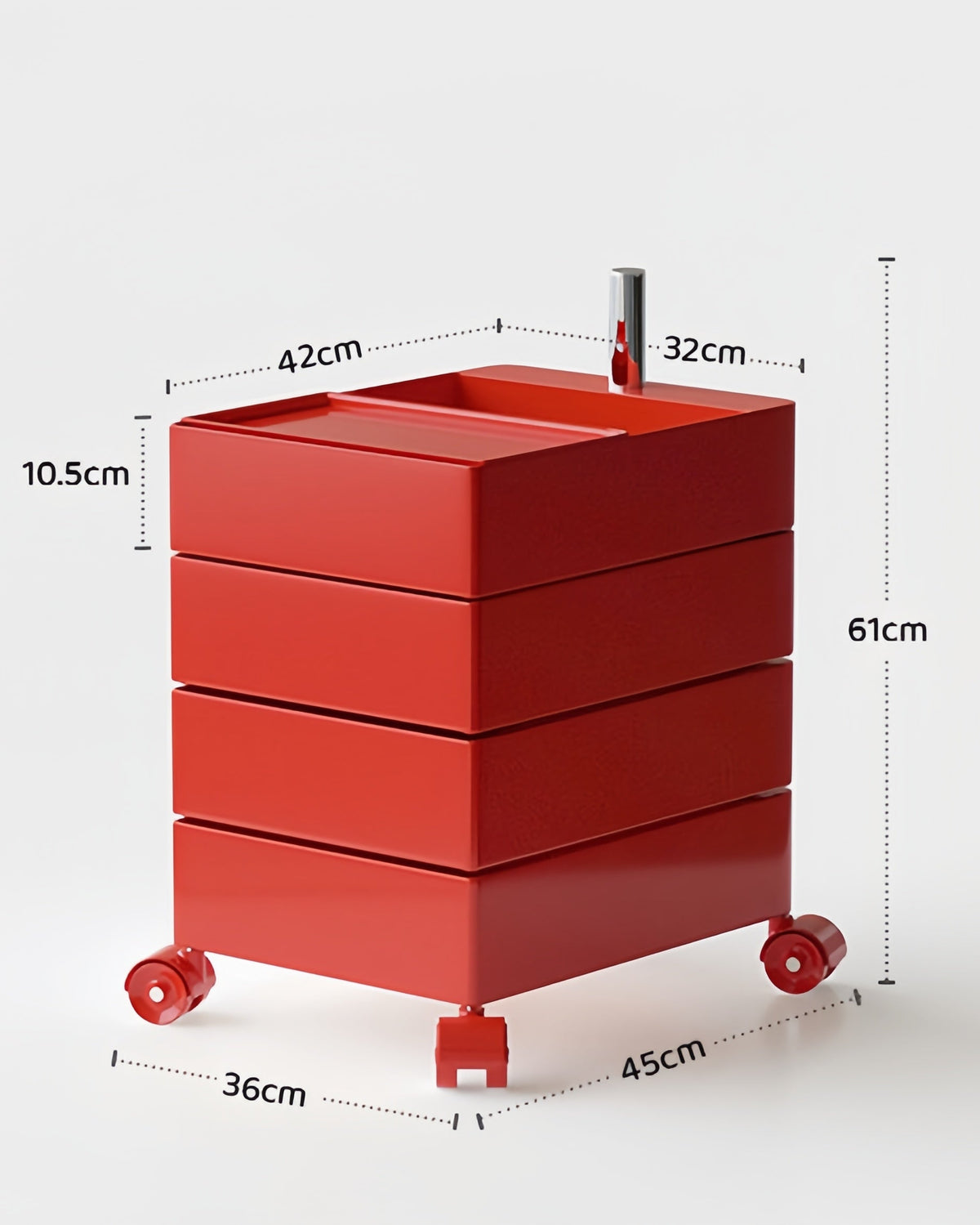 Rotating Storage Side Table