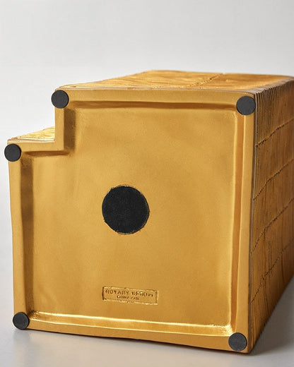 Golden Ingot Side Table