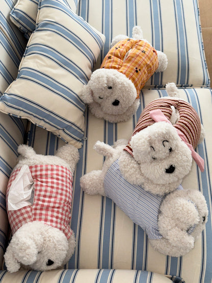 Cute Dog Tissue Box Cover