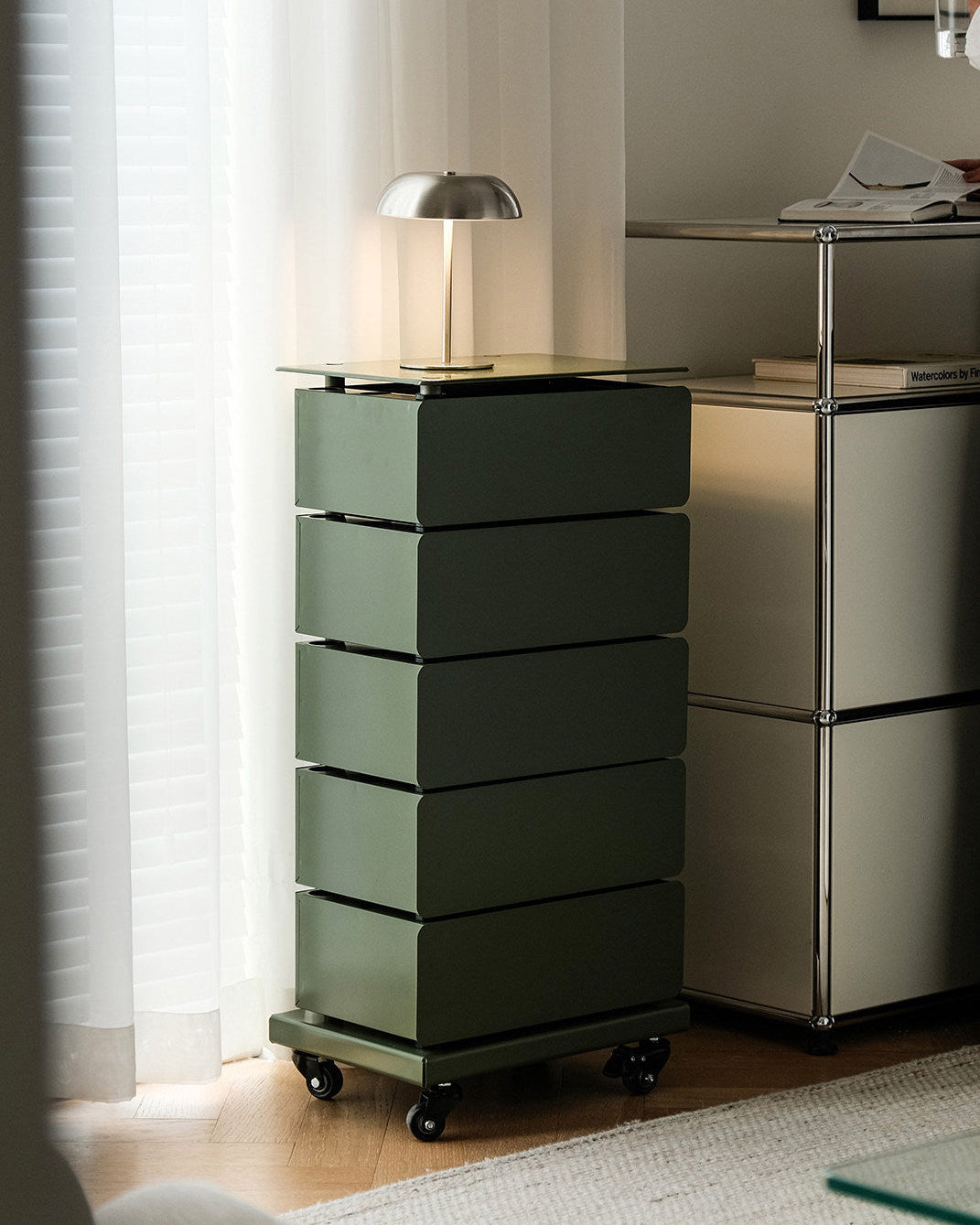 Rotating Storage Cabinet