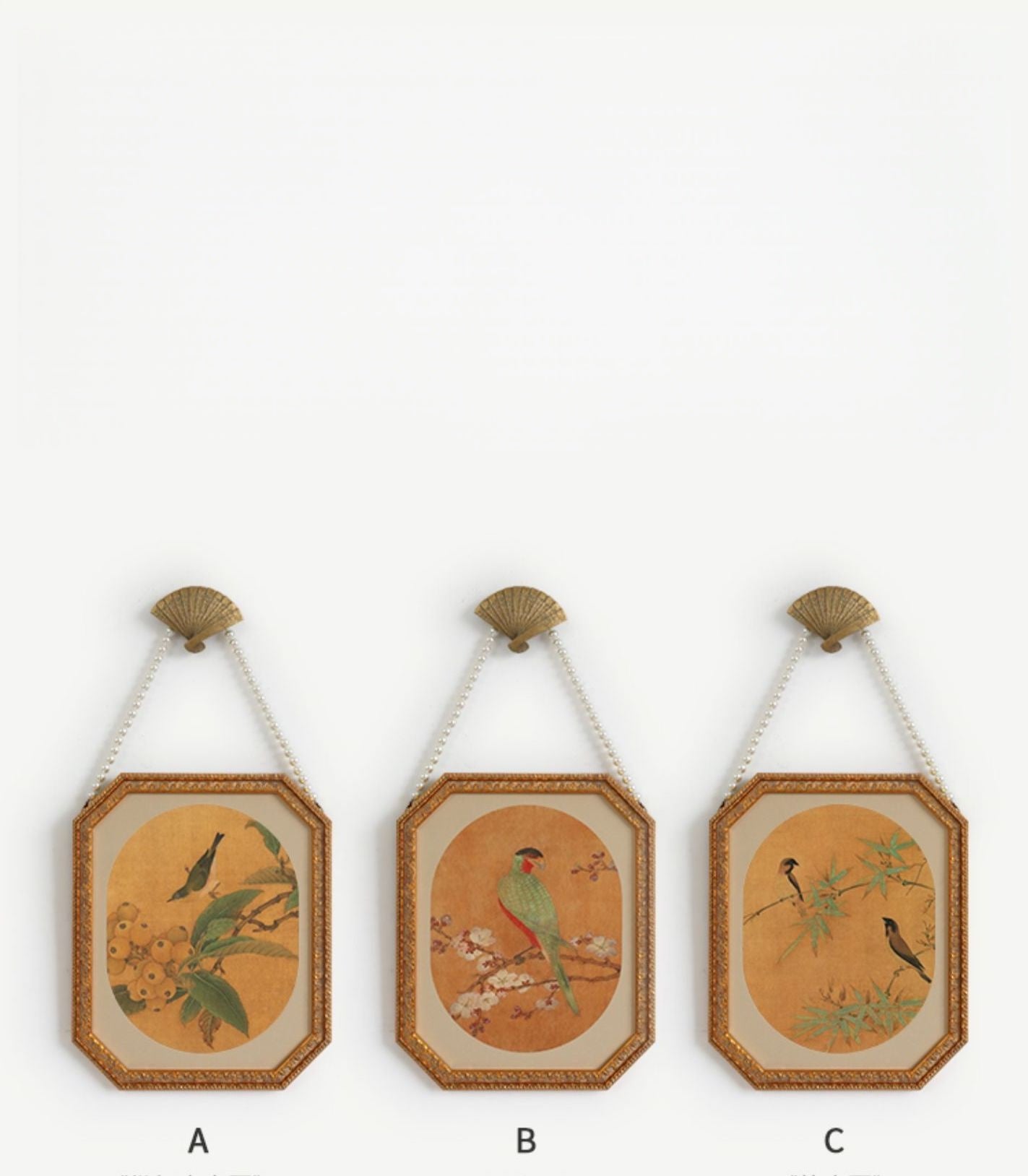 French-Chinese Fusion Wall Art