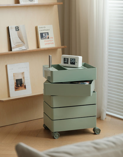 Rotating Storage Side Table