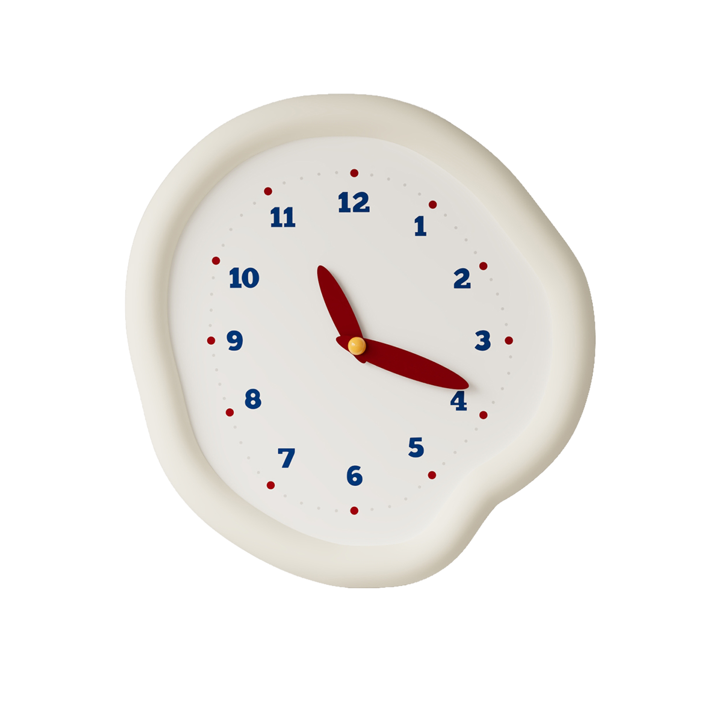 Asymmetrical Drip Clock