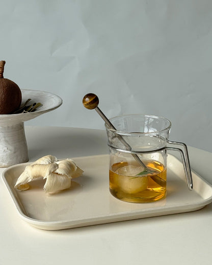 Vintage Glass Coffee Cup