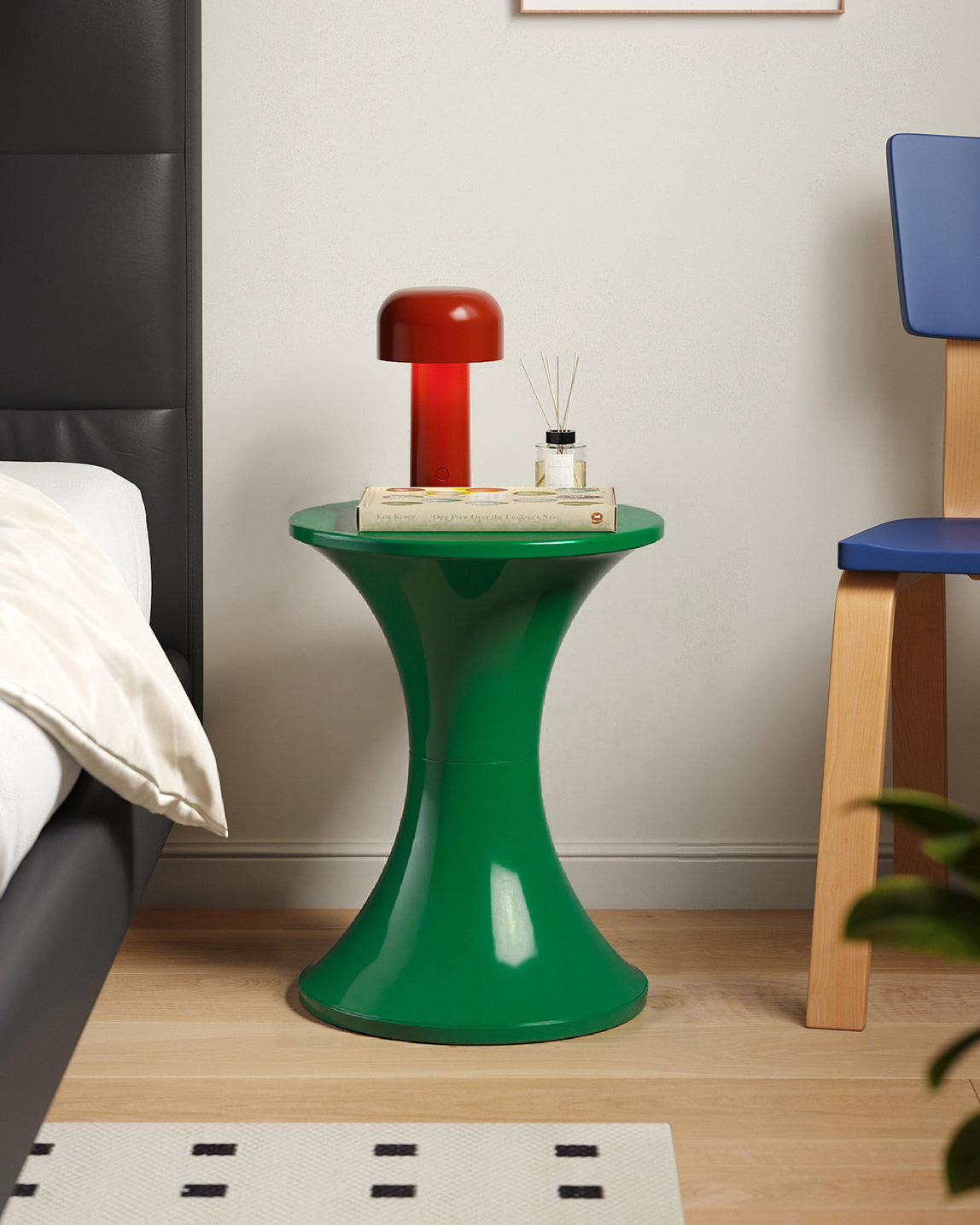 Versatile Funnel Side Table Footstool