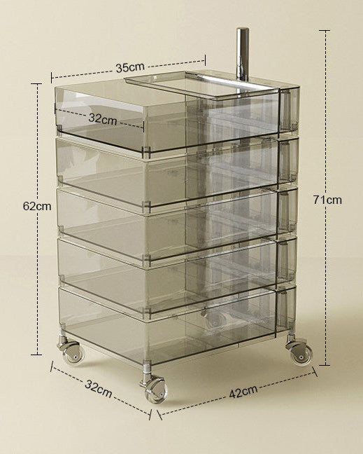 Rotating Storage Side Table