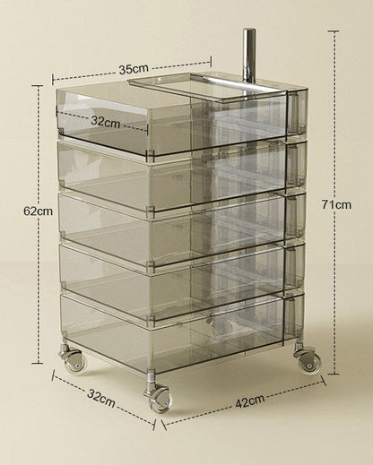 Rotating Storage Side Table