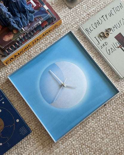 Luna Phase Art Clock