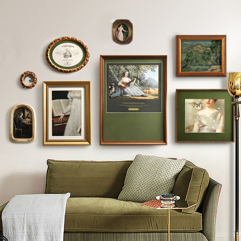 Vintage Gallery Wall Art Set