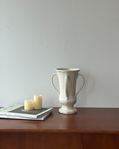 Vintage Four-Handle Vase