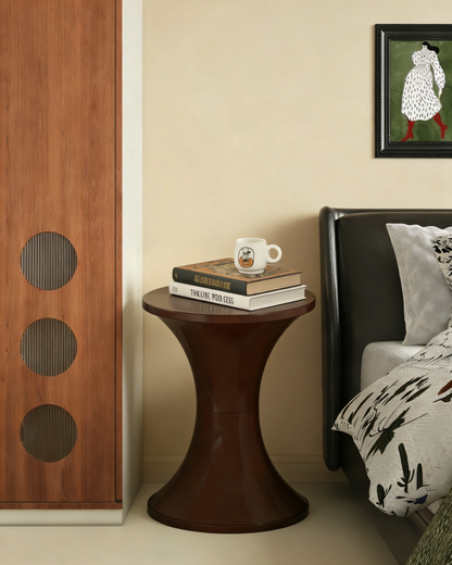 Versatile Funnel Side Table Footstool
