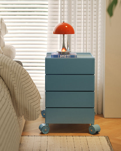 Rotating Storage Side Table