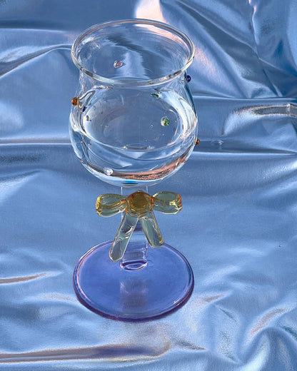 Ribbon Charm Goblet