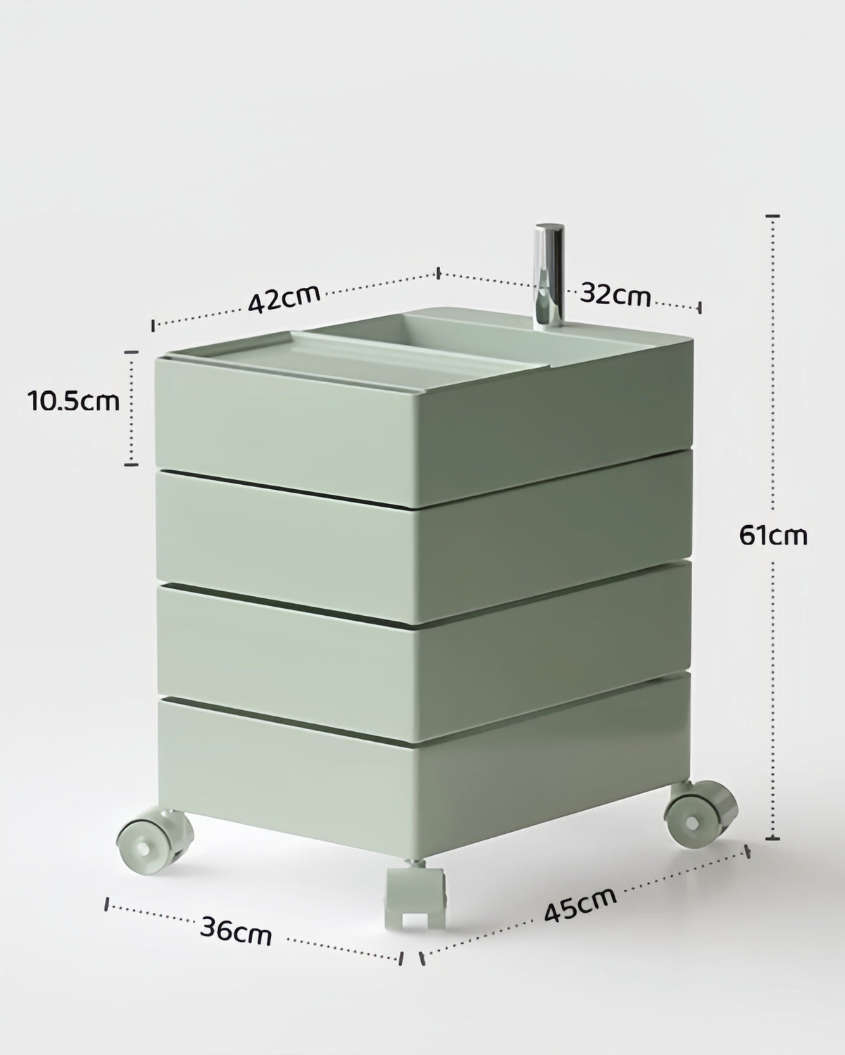 Rotating Storage Side Table