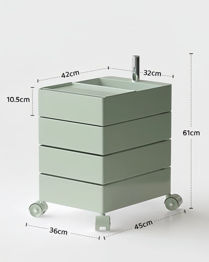 Rotating Storage Side Table