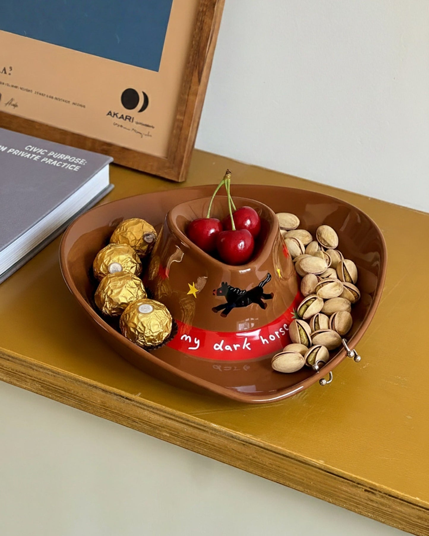 Cowboy Hat Snack Tray