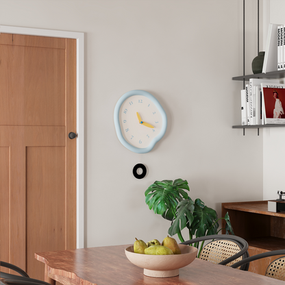 Asymmetrical Drip Clock