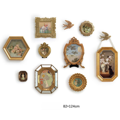 Set of 10 Retro Wall Painting