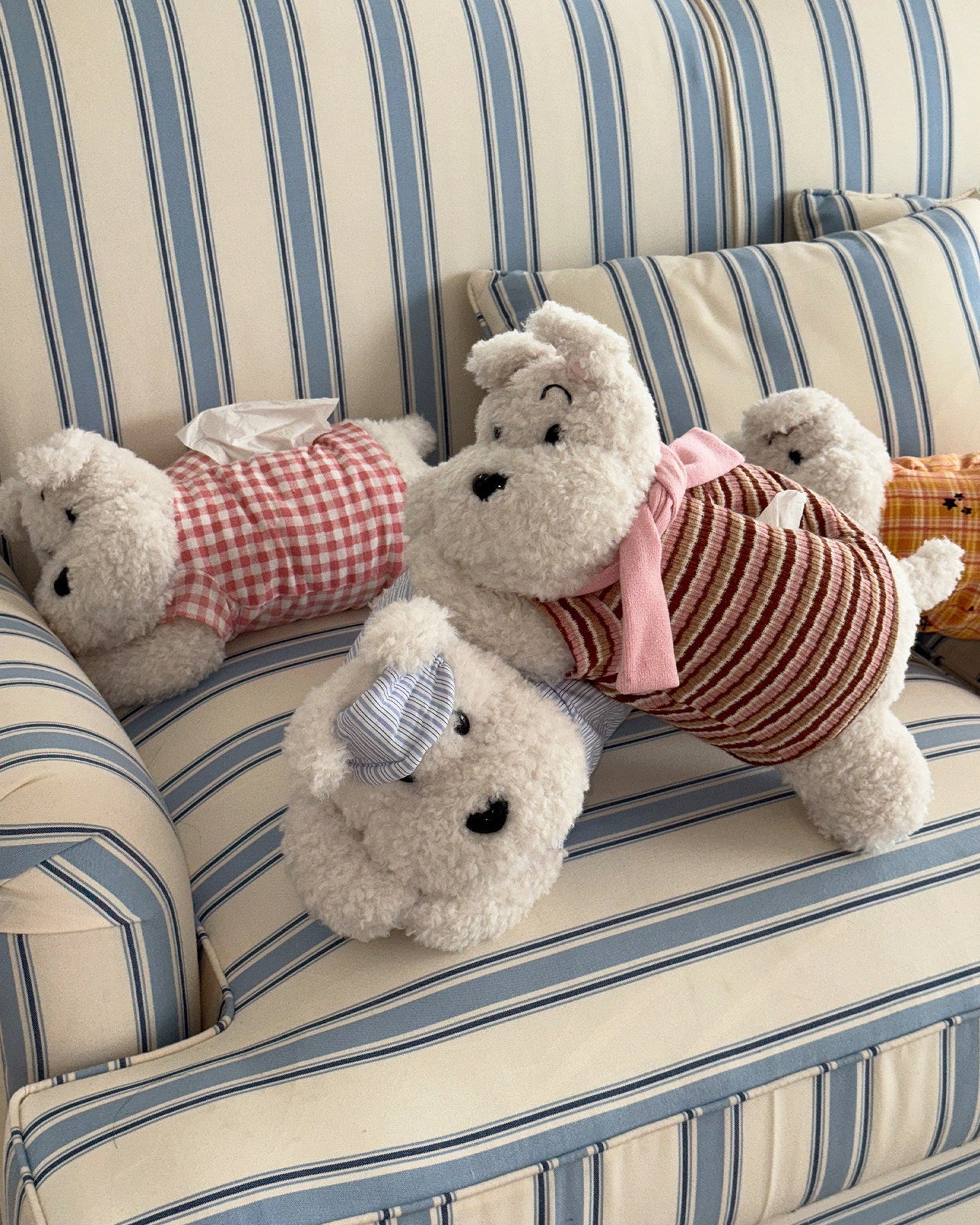 Cute Dog Tissue Box Cover