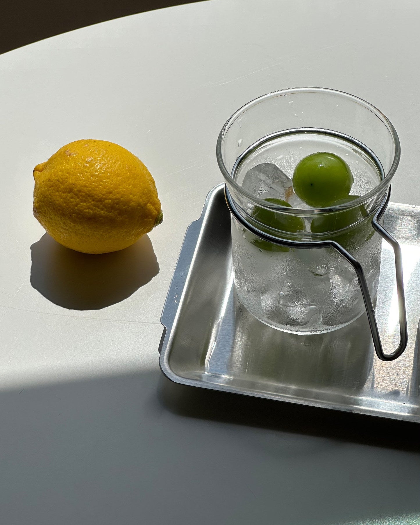Vintage Glass Coffee Cup
