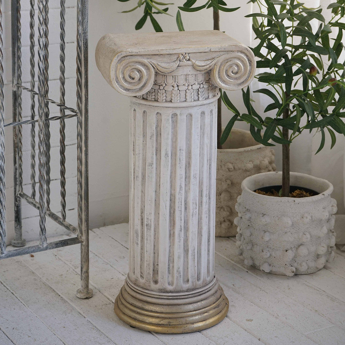Roman Column Side Table