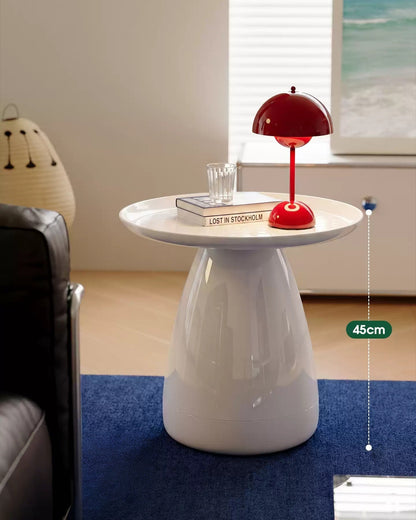 Round Plastic Side Table Coffee Table