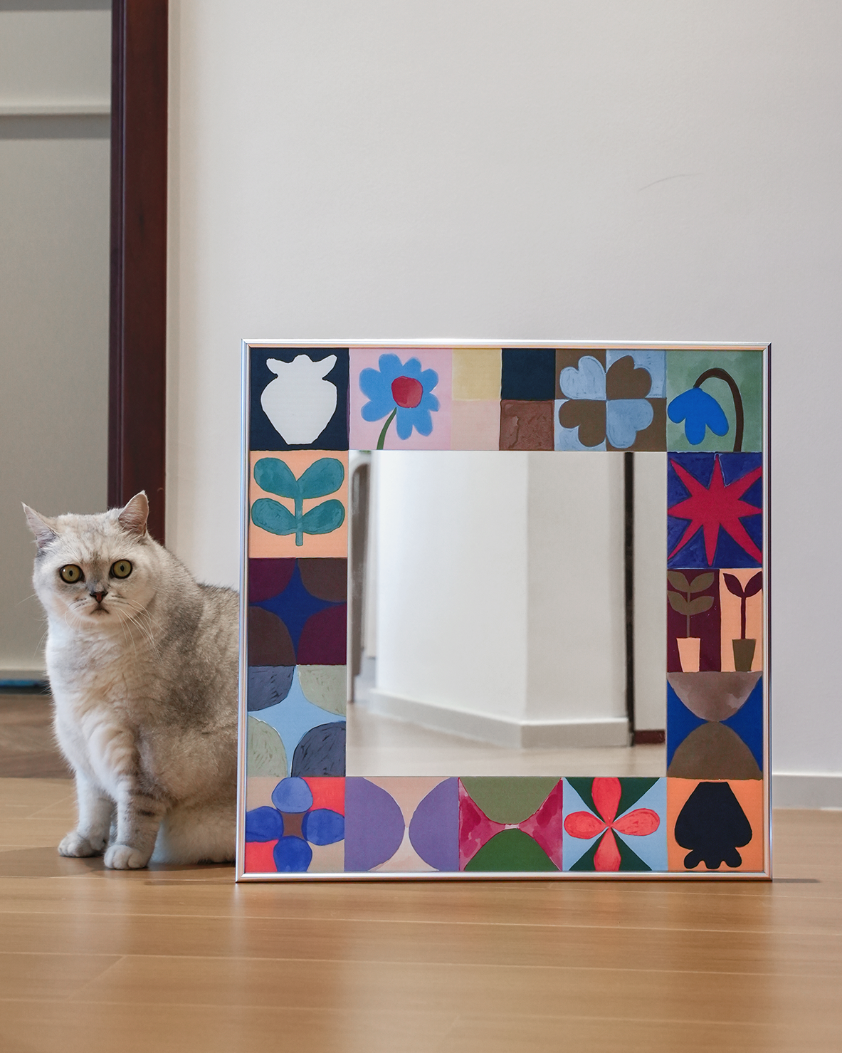 Bauhaus Style Art Mirror