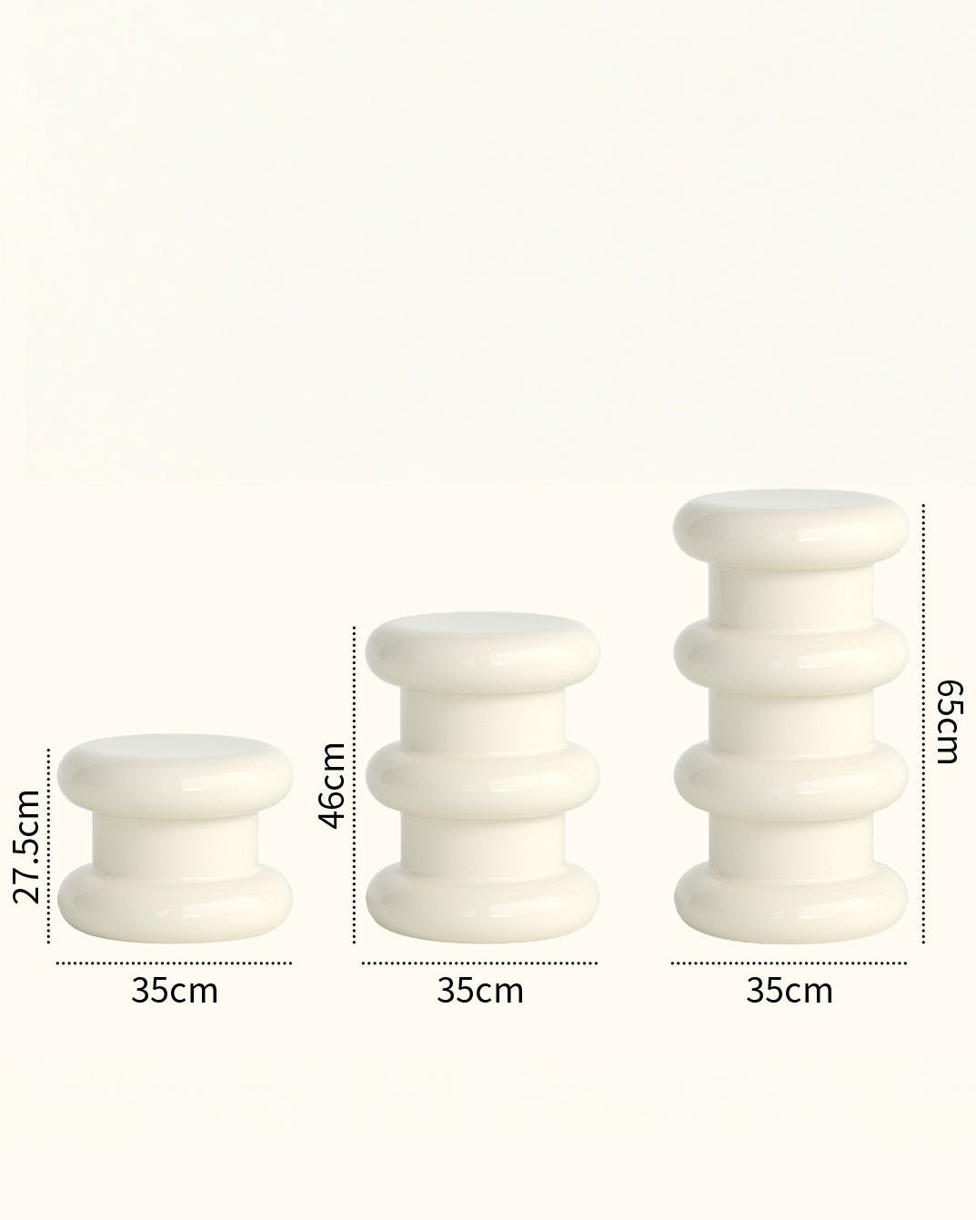 Versatile Muti-Layer Stool Side Table