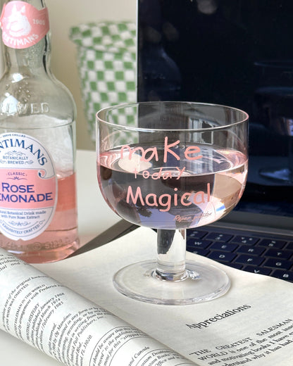 Magical Coffee Cup Water Glass