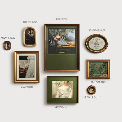 Vintage Gallery Wall Art Set