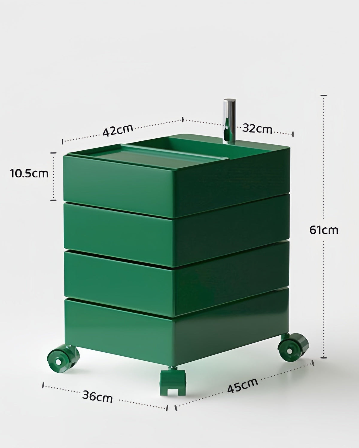 Rotating Storage Side Table