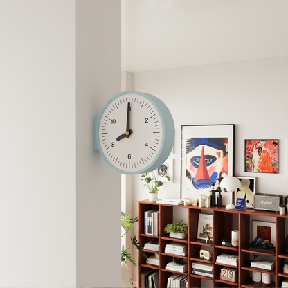 Minimalism Double-Sided Clock