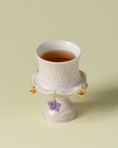 Lilac Daisy Tea Set