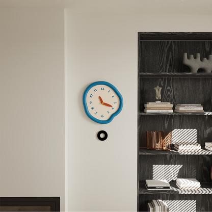 Asymmetrical Drip Clock