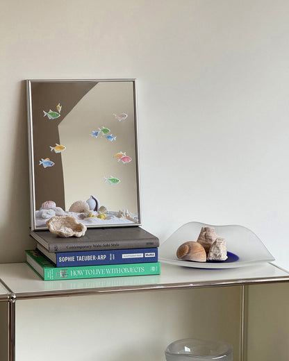 Ocean Fish Mirror Wall Art
