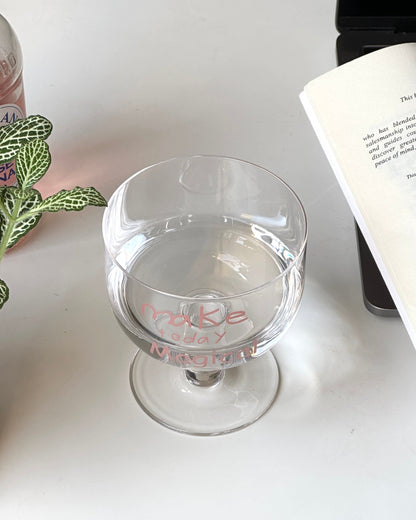 Magical Coffee Cup Water Glass