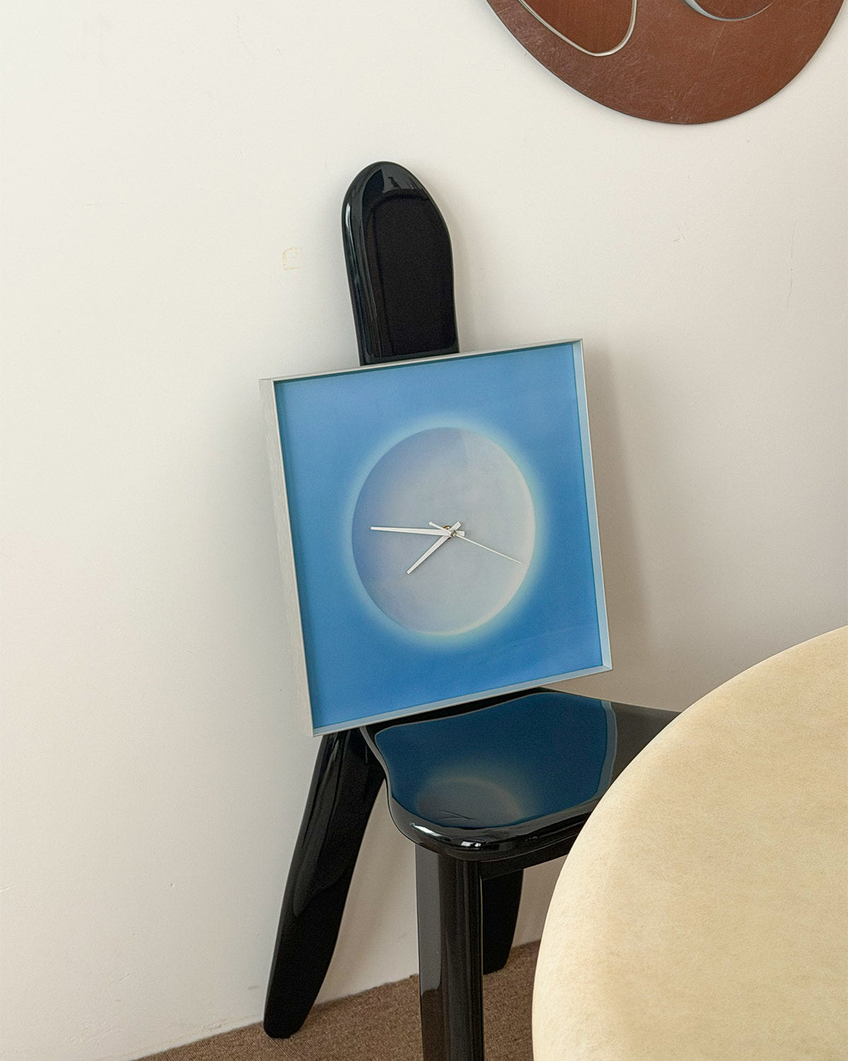 Luna Phase Art Clock