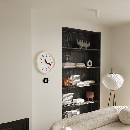 Asymmetrical Drip Clock
