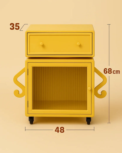 Robot Side Table Storage Cabinet