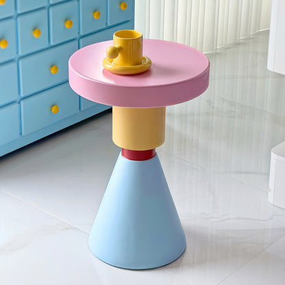 Pastel Round Side Table