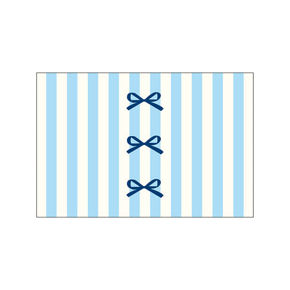 Blue Bow Knot Entryway Doormat