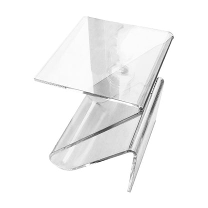 Z-Shaped Acrylic Side Table